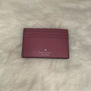 Kate Spade Pink Sparkly Card Holder